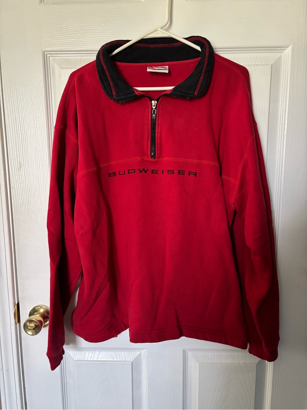 Budweiser Dale Earnhardt Jr Quarter Zip Sweatshirt